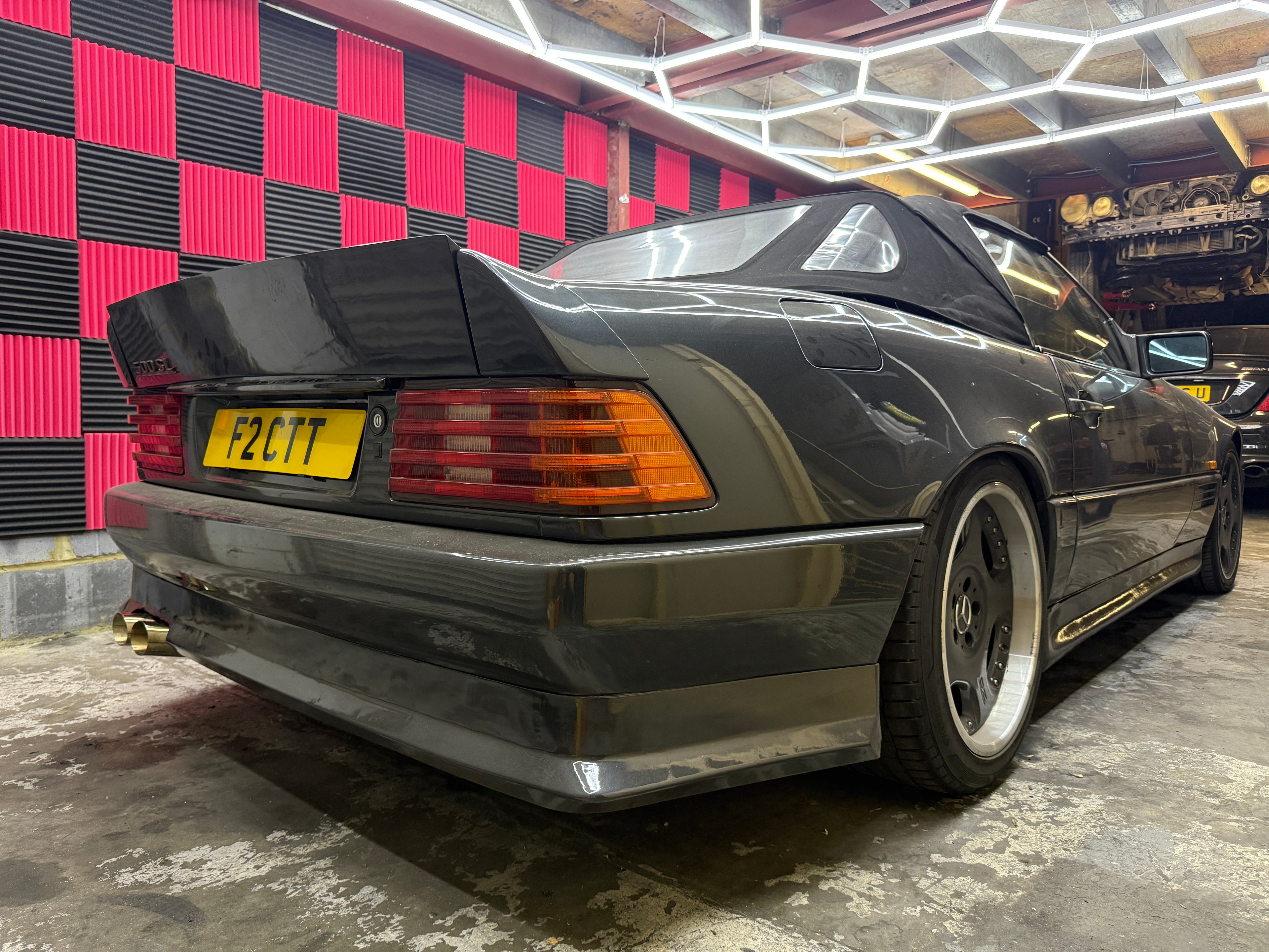 R129 GEN 1 Rear Bumper Extension