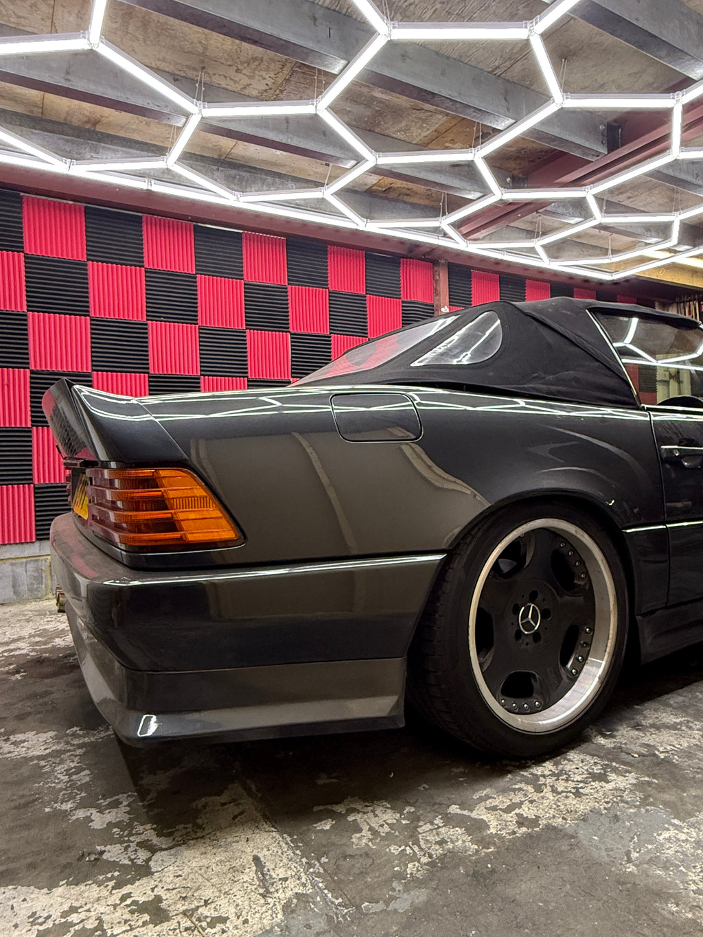 R129 GEN 1 Rear Bumper Extension