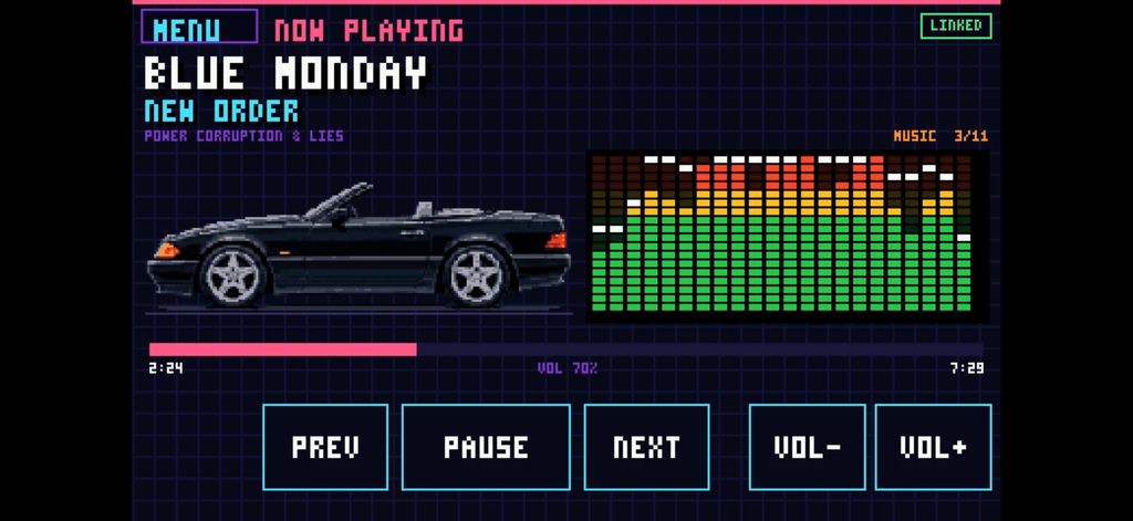 3D-printed dashboard fascia for the retro arcade computer